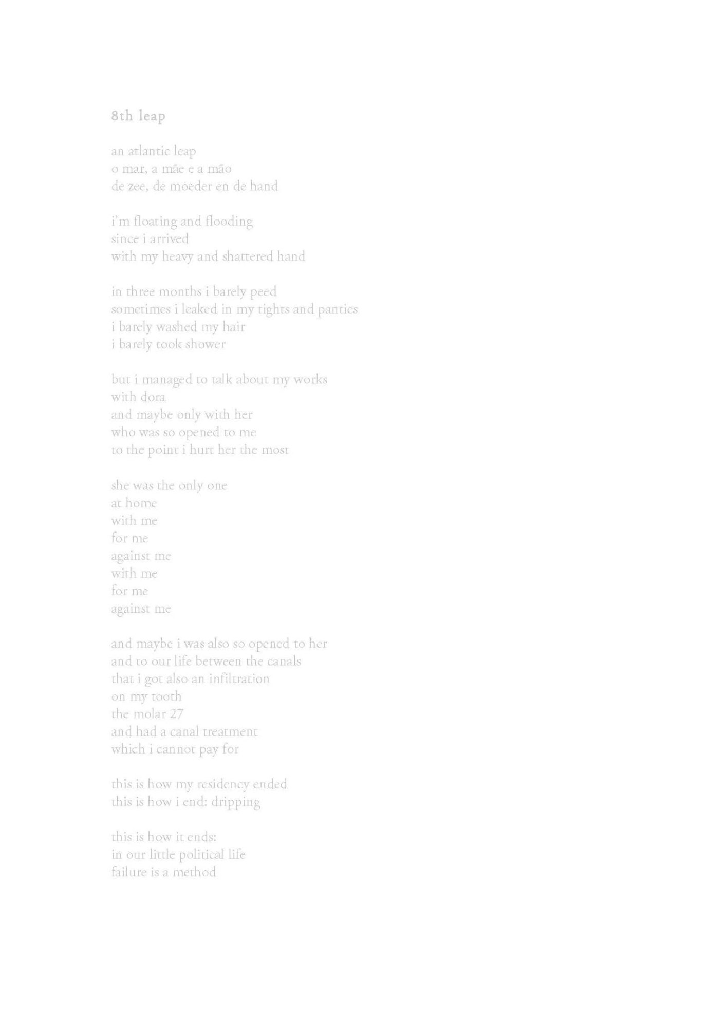 the abyss of the other (o abismo do outro)