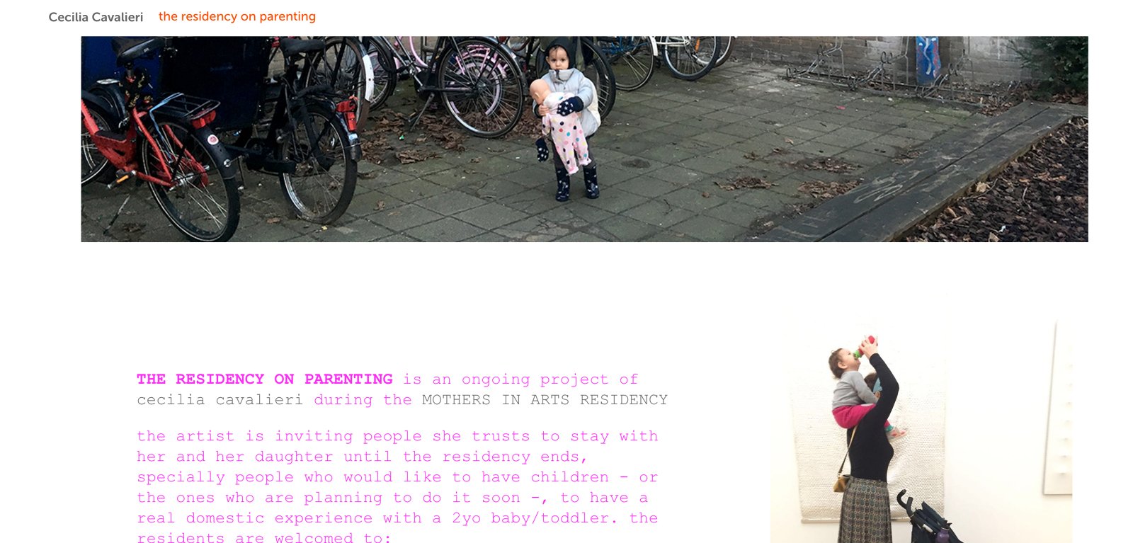 the residency on parenting